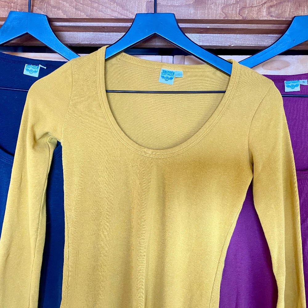 JUNGMAVEN Paseo Long Sleeve Tee Small